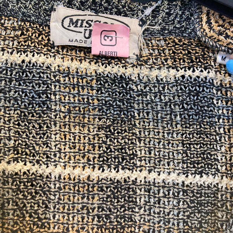 GIACCA UOMO MISSONI QUADRETTI BG/N  | Mercatino dell'Usato Carmagnola 5