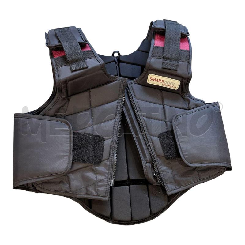 GILET BAMBINO NERO SMARTRIDER IPPICA PROTEZIONI  | Mercatino dell'Usato Carmagnola 1