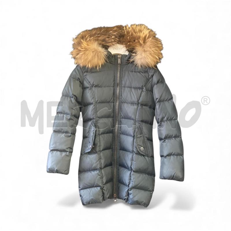 GIUBBOTTO BAMBINA BLU BB BOMBOOGIE CAPPUCCIO PELLICCIA  | Mercatino dell'Usato Carmagnola 1