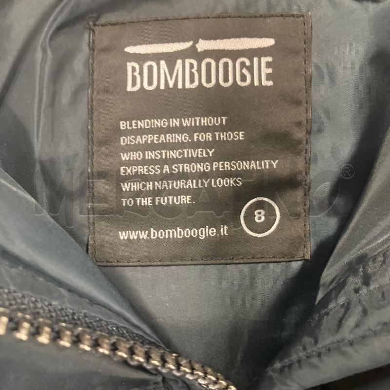 GIUBBOTTO BAMBINA BLU BB BOMBOOGIE CAPPUCCIO PELLICCIA  | Mercatino dell'Usato Carmagnola 4