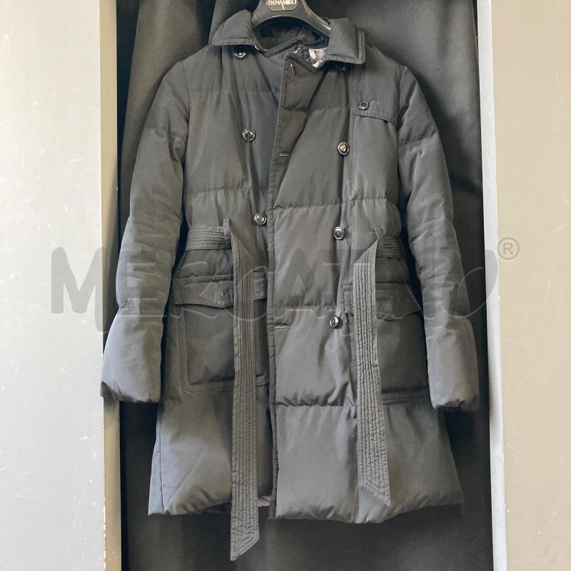 GIUBBOTTO DONNA NERO WOOLRICH CINTURA PIUMA  | Mercatino dell'Usato Carmagnola 2