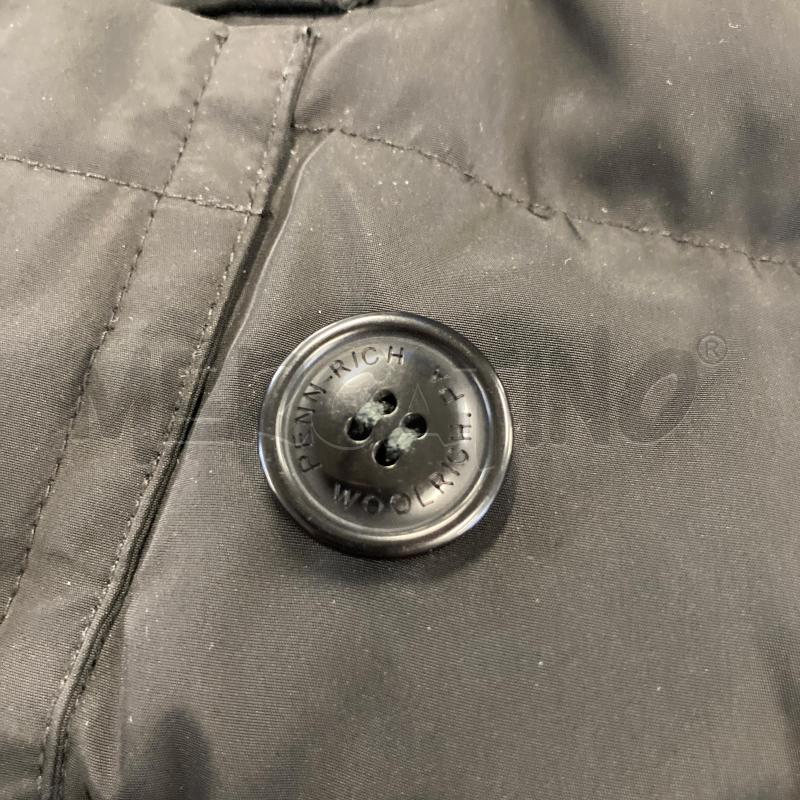 GIUBBOTTO DONNA NERO WOOLRICH CINTURA PIUMA  | Mercatino dell'Usato Carmagnola 5