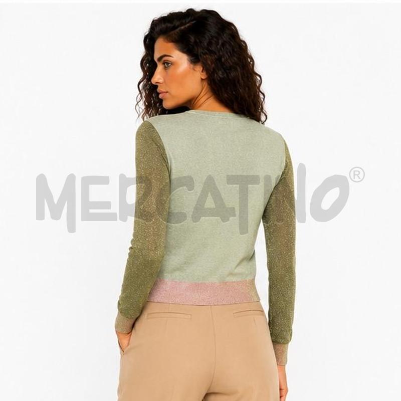 GOLFINO DONNA JUCCA VERDE GLITTER RS SCHIENA  | Mercatino dell'Usato Carmagnola 2
