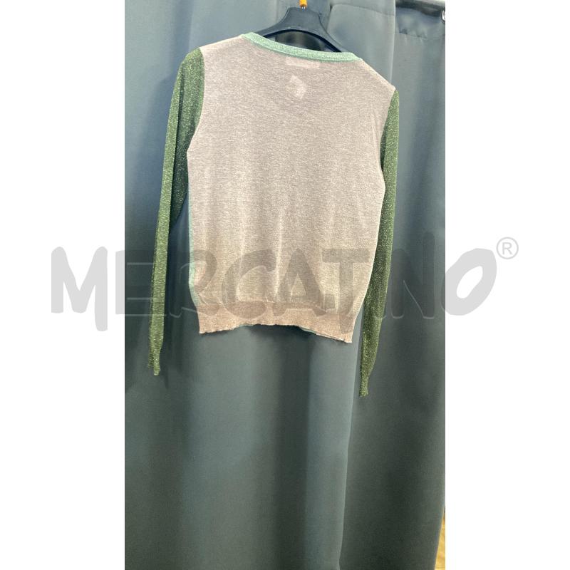 GOLFINO DONNA JUCCA VERDE GLITTER RS SCHIENA  | Mercatino dell'Usato Carmagnola 4
