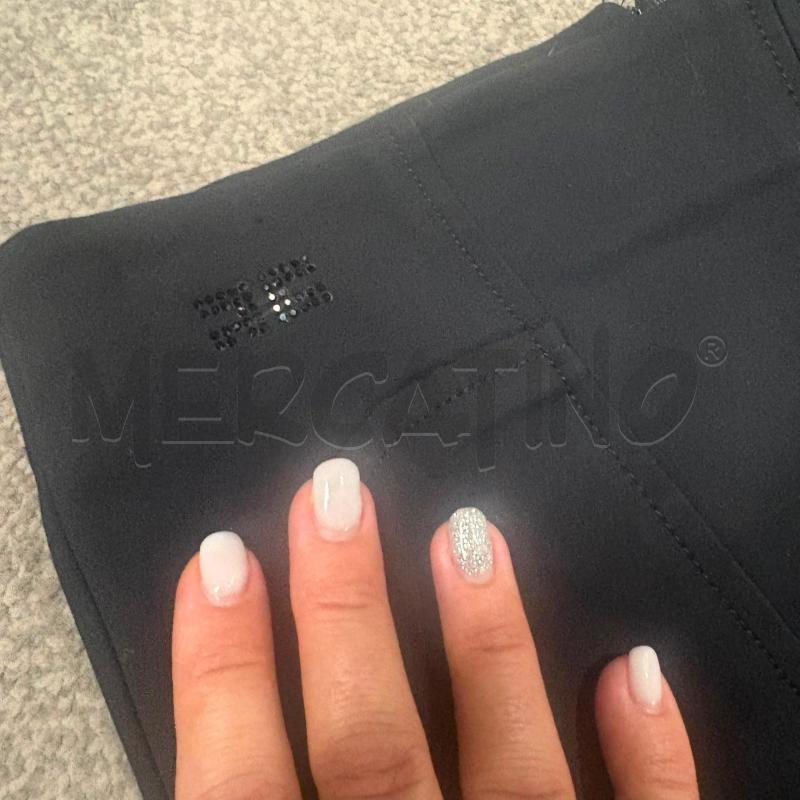 GONNA DONNA NERA ELISABETTA FRANCHI STRASS  | Mercatino dell'Usato Carmagnola 4