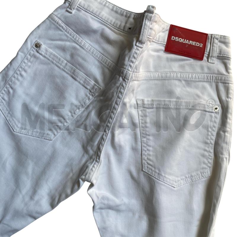 JEANS BAMBINO BIANCO DISQUARED2  | Mercatino dell'Usato Carmagnola 1
