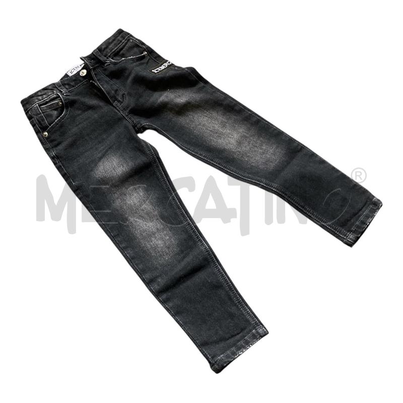 JEANS BAMBINO NERO ICEBERG TOPPE | Mercatino dell'Usato Carmagnola 1