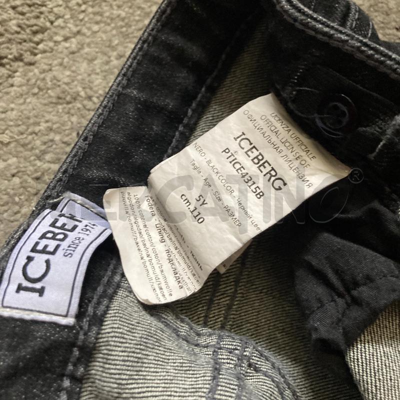 JEANS BAMBINO NERO ICEBERG TOPPE | Mercatino dell'Usato Carmagnola 4