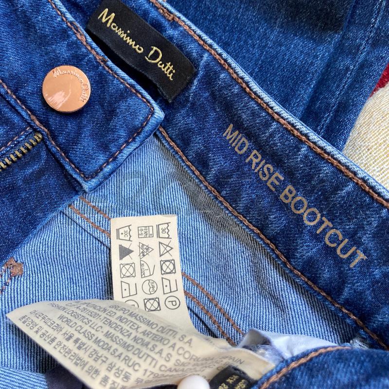 JEANS DONNA MASSIMO DUTTI ZAMPA | Mercatino dell'Usato Carmagnola 3