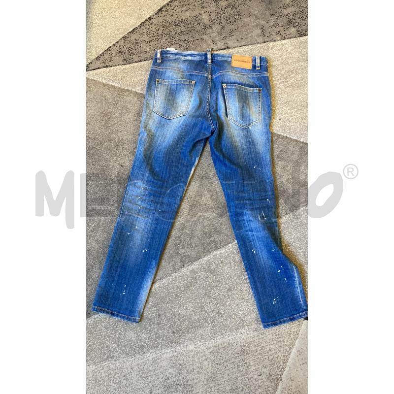 JEANS UOMO DSQUARED2 TOPPE  | Mercatino dell'Usato Carmagnola 4