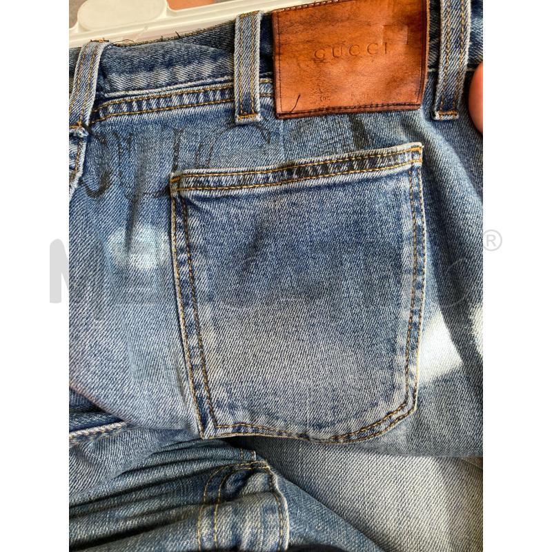 JEANS UOMO ETICHETTA PELLE GUCCI  | Mercatino dell'Usato Carmagnola 4