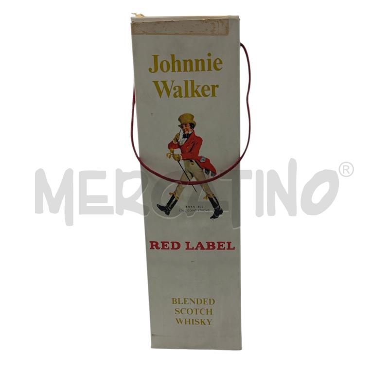 JOHNNIE WALKER RED LABEL BLENDED SCOTCH WHISKY | Mercatino dell'Usato Carmagnola 1