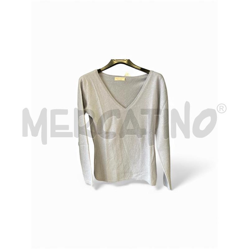 MAGLIA DONNA LILLA ROSSOPURO 100CASHMERE  | Mercatino dell'Usato Carmagnola 1