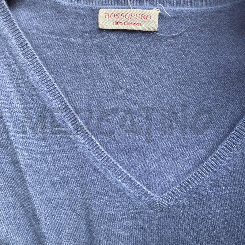 MAGLIA DONNA LILLA ROSSOPURO 100CASHMERE  | Mercatino dell'Usato Carmagnola 3