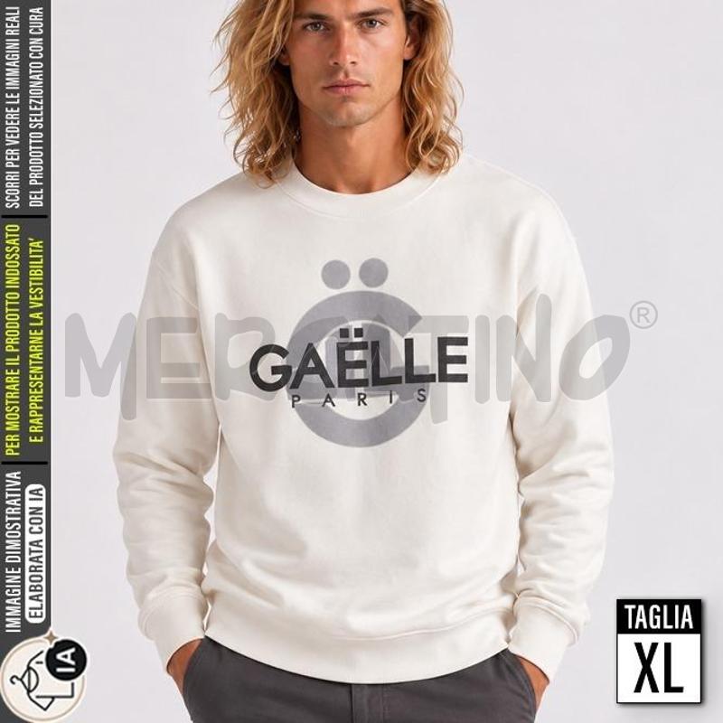 MAGLIA UOMO GAELLE BIANCO MARCHIO GRIGIO NERO | Mercatino dell'Usato Carmagnola 1