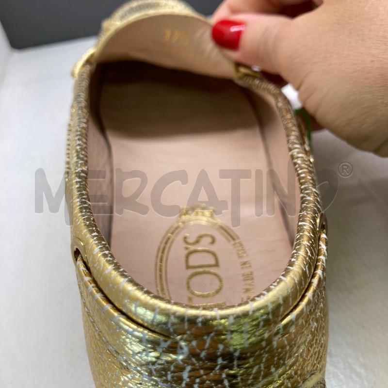 MOCASSINI DONNA DORATO TOD'S  | Mercatino dell'Usato Carmagnola 2