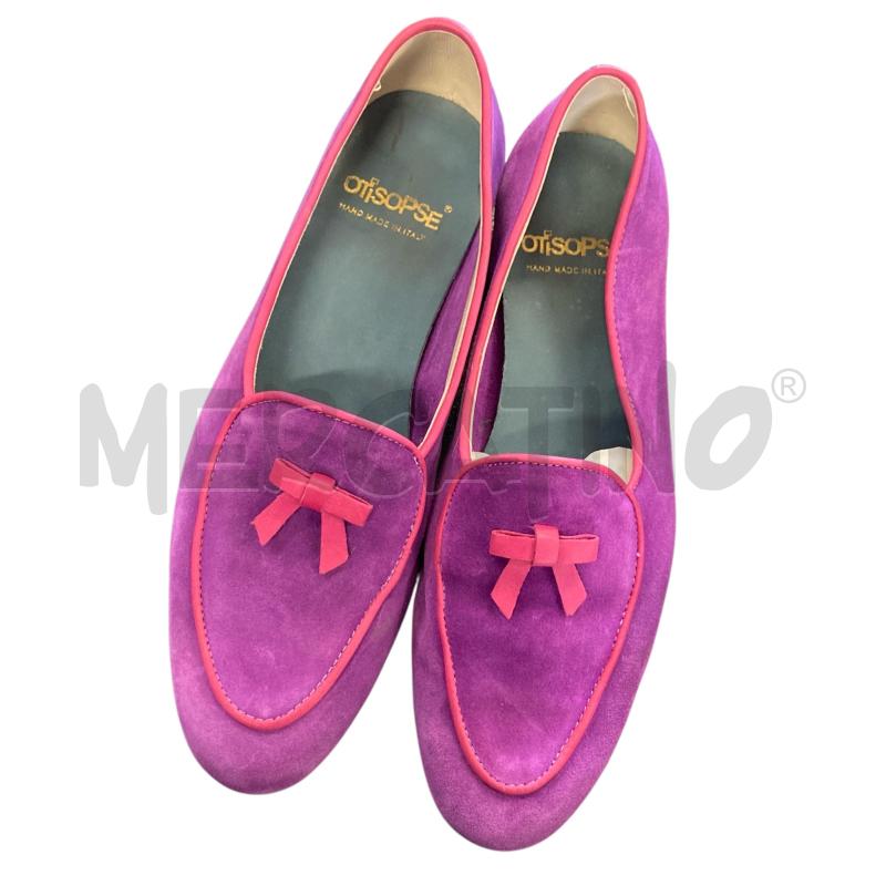 MOCASSINI DONNA VIOLA PELLE OTISOPSE | Mercatino dell'Usato Carmagnola 1
