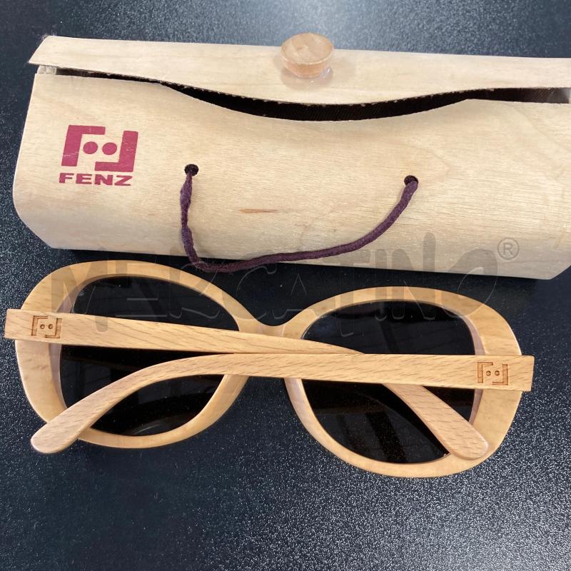 OCCHIALI DONNA DA SOLE MONTATURA LEGNO FENZ | Mercatino dell'Usato Carmagnola 3