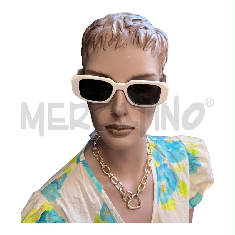 OCCHIALI DONNA DA SOLE PRADA BIANCHI  | Mercatino dell'Usato Carmagnola 2