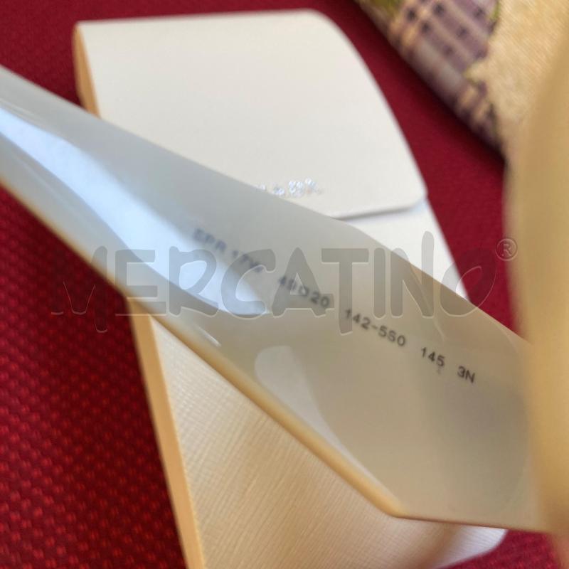 OCCHIALI DONNA DA SOLE PRADA BIANCHI  | Mercatino dell'Usato Carmagnola 5