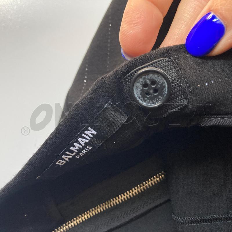 PANTALONCINO BAMBINO BALMAIN NEROM FILI ARGENTATI E BOTTONI | Mercatino dell'Usato Carmagnola 3