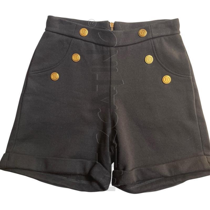 PANTALONCINO BAMBINO BALMAIN PARIS BOTTONCINI ORO | Mercatino dell'Usato Carmagnola 1