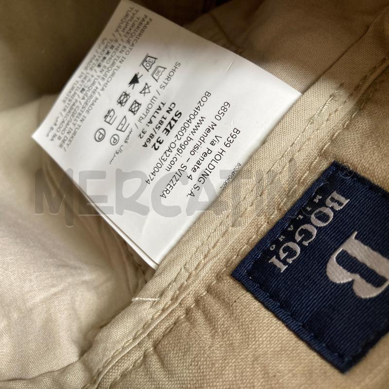 PANTALONCINO UOMO BOGGI MILANO COL CACHI  | Mercatino dell'Usato Carmagnola 4