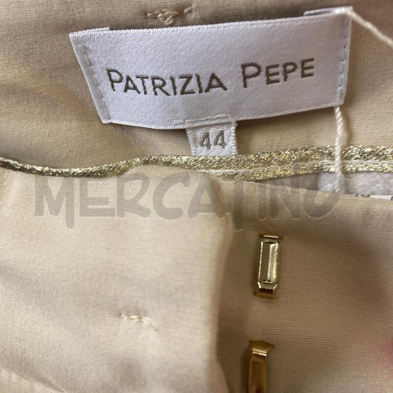 PANTALONE DONNA BEIGE PATRIZIA PEPE ORO INT  | Mercatino dell'Usato Carmagnola 5