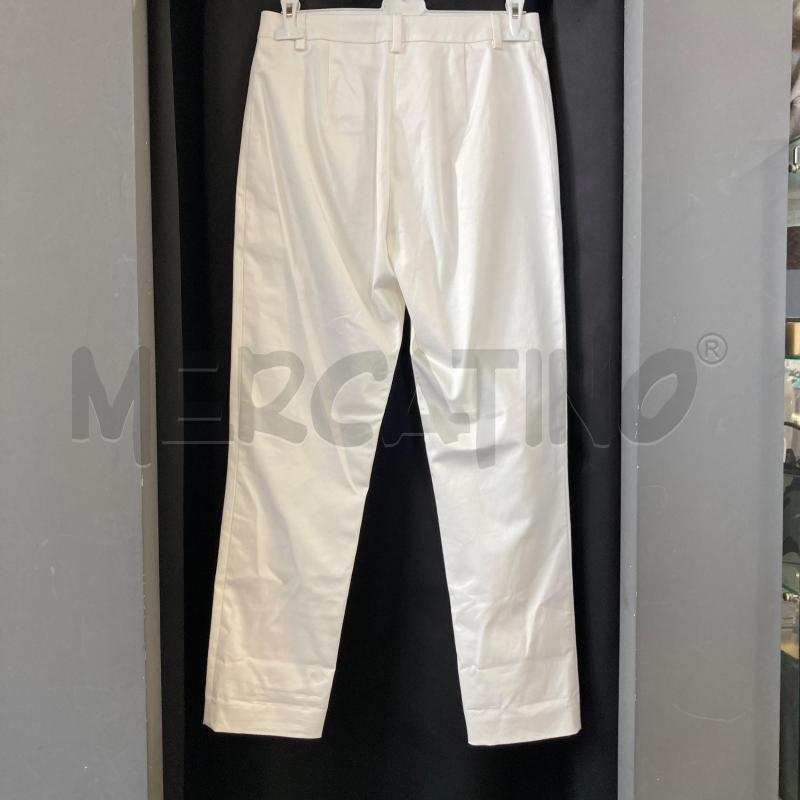 PANTALONE DONNA BIANCO CATENA N LOVE MOSCHINO  | Mercatino dell'Usato Carmagnola 2