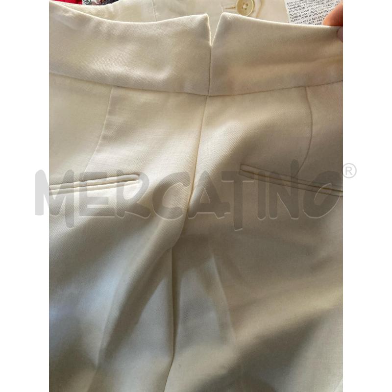 PANTALONE DONNA BIANCO JIL SANDER ZUAVA  | Mercatino dell'Usato Carmagnola 5