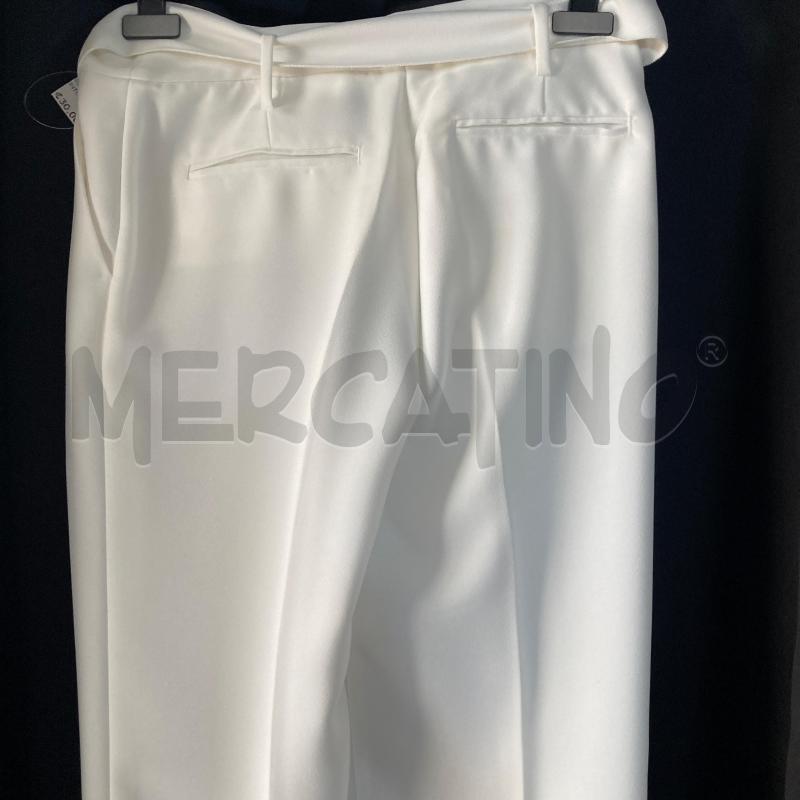 PANTALONE DONNA BIANCO PINKO CINTURA  | Mercatino dell'Usato Carmagnola 3