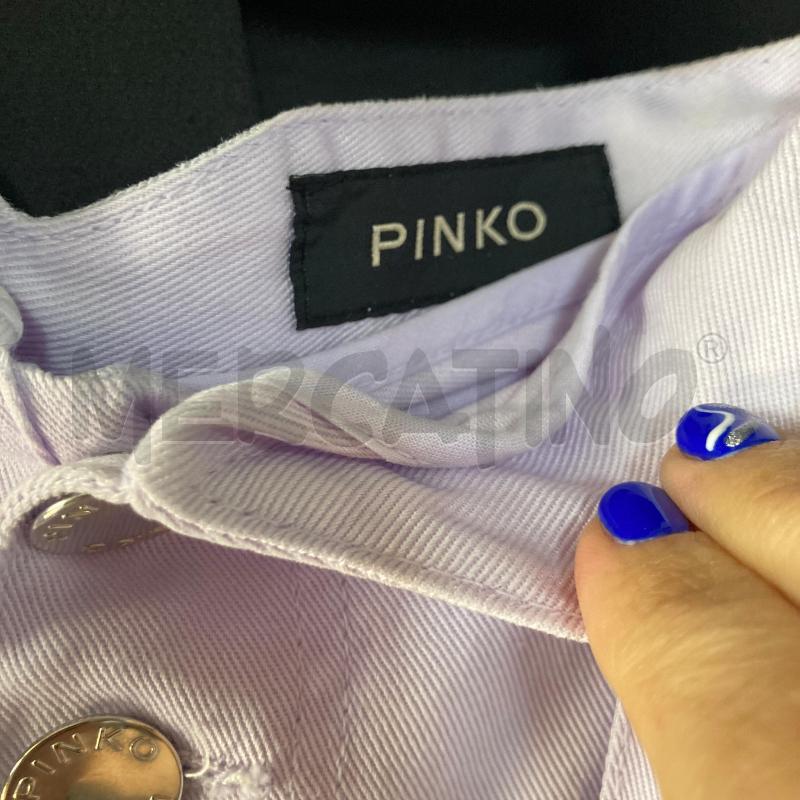 PANTALONE DONNA LILLO PINKO VITA ALTA  | Mercatino dell'Usato Carmagnola 4