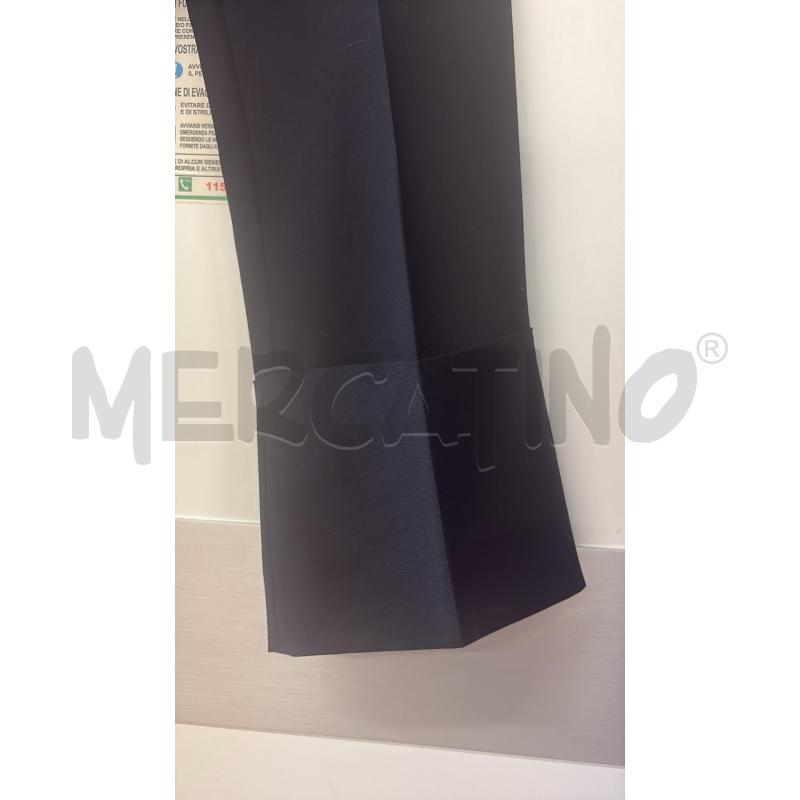 PANTALONE DONNA NERO JIL SANDER RISVOLTO E VITA ALTA  | Mercatino dell'Usato Carmagnola 4