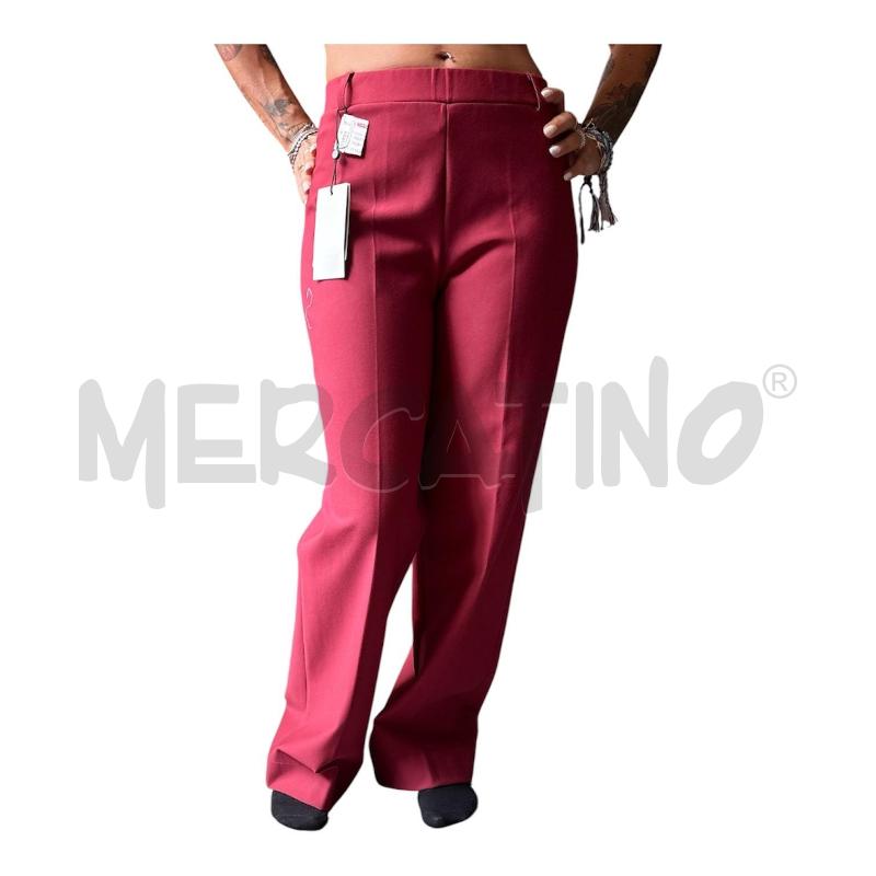 PANTALONE DONNA ROSSO MATTONE RAGNO  | Mercatino dell'Usato Carmagnola 1