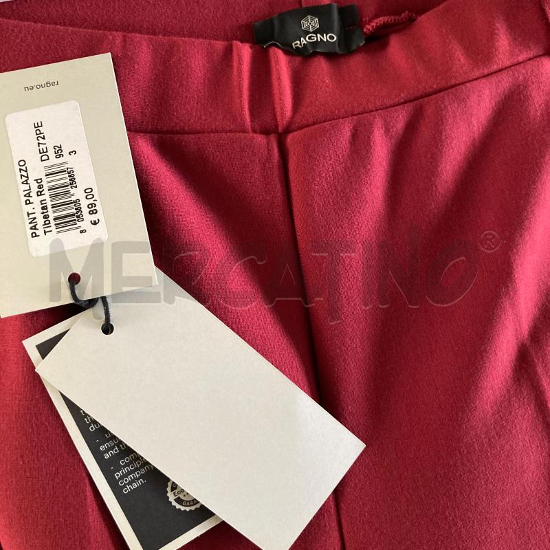 PANTALONE DONNA ROSSO MATTONE RAGNO  | Mercatino dell'Usato Carmagnola 2