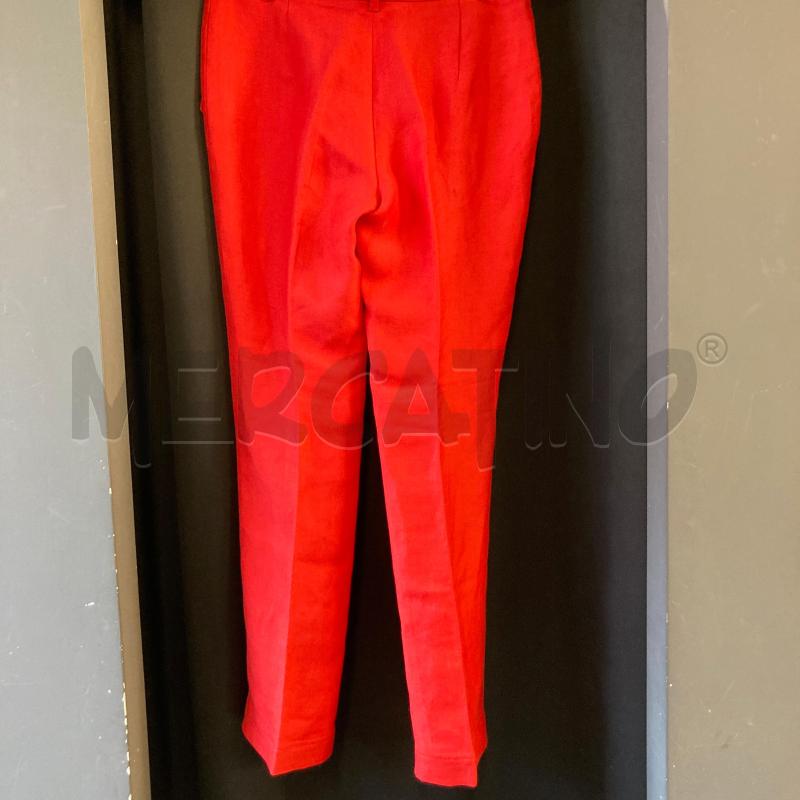PANTALONE DONNA ROSSO MAXMARA CLASSICO  | Mercatino dell'Usato Carmagnola 2