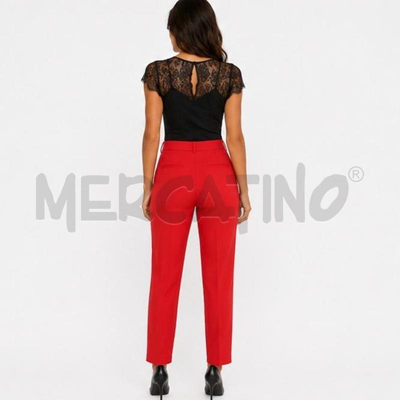 PANTALONE DONNA ROSSO PINKO ELASTICO  | Mercatino dell'Usato Carmagnola 2