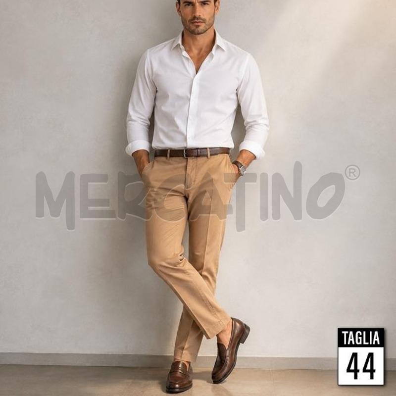 PANTALONE UOMO BEIGE SABBIA MYTHS | Mercatino dell'Usato Carmagnola 1
