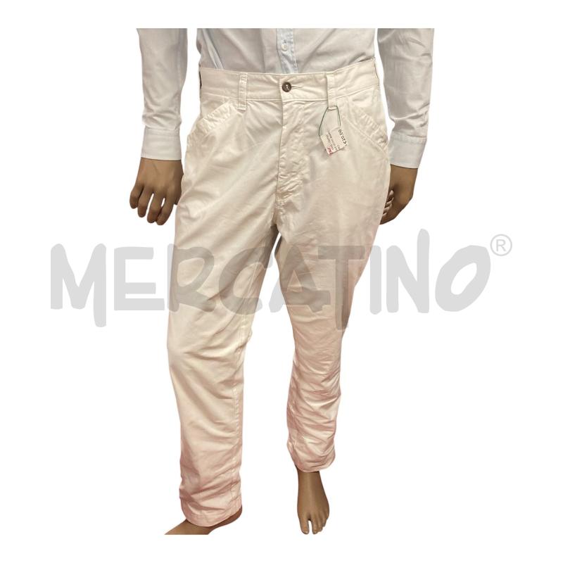 PANTALONE UOMO BIANCO MARLBORO  | Mercatino dell'Usato Carmagnola 4