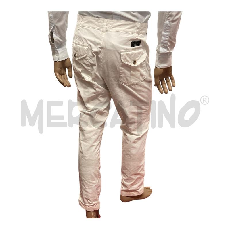 PANTALONE UOMO BIANCO MARLBORO  | Mercatino dell'Usato Carmagnola 5