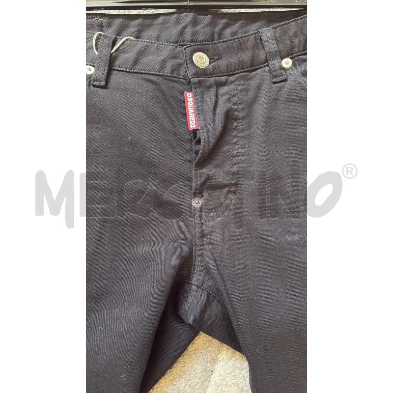 PANTALONE UOMO DSQUARED2 NERO | Mercatino dell'Usato Carmagnola 3