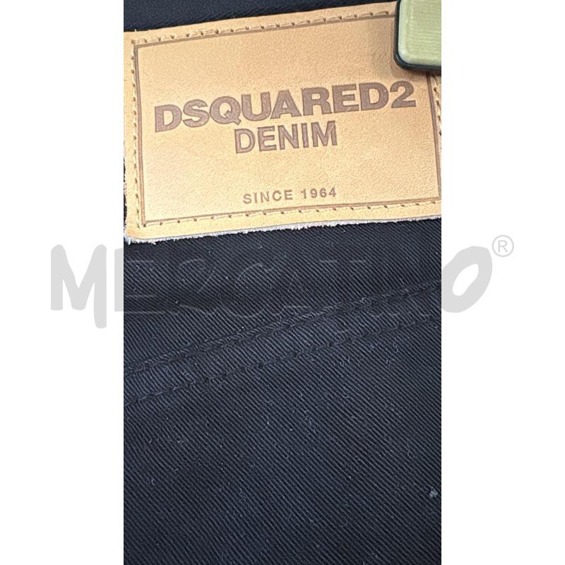 PANTALONE UOMO DSQUARED2 NERO | Mercatino dell'Usato Carmagnola 4