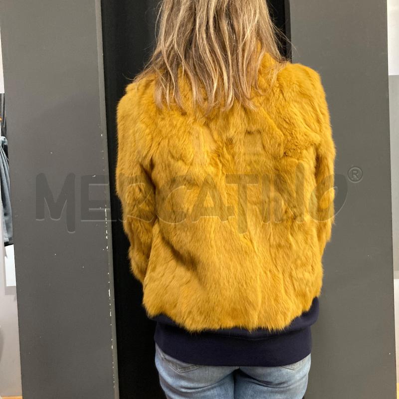 PELLICCIOTTO DONNA CARACTERE GIALLO LAPIN CORTA  | Mercatino dell'Usato Carmagnola 3
