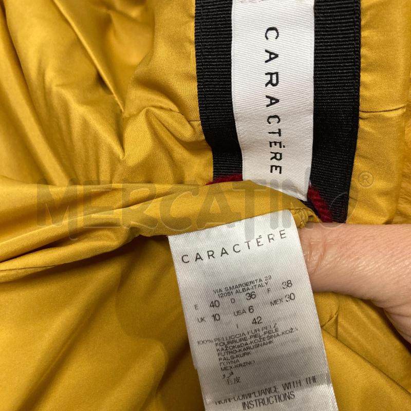 PELLICCIOTTO DONNA CARACTERE GIALLO LAPIN CORTA  | Mercatino dell'Usato Carmagnola 4