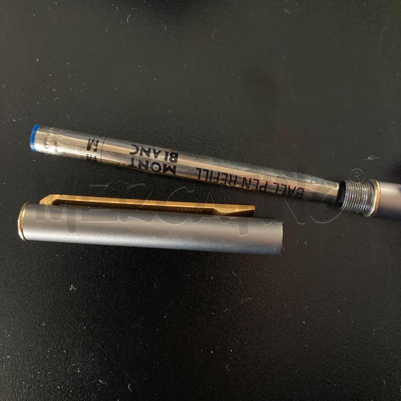 PENNA A SFERA MONT BLANC ANNI 80 TITANIO  | Mercatino dell'Usato Carmagnola 3