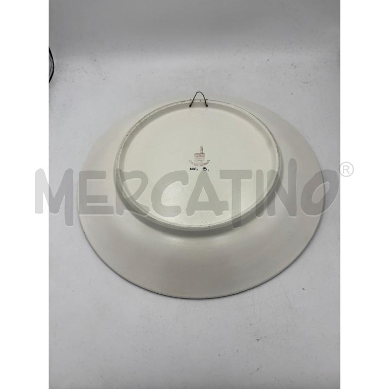 PIATTO DECORATIVO FIRMATO GIACCHETTI CM.25.5 | Mercatino dell'Usato Carmagnola 2