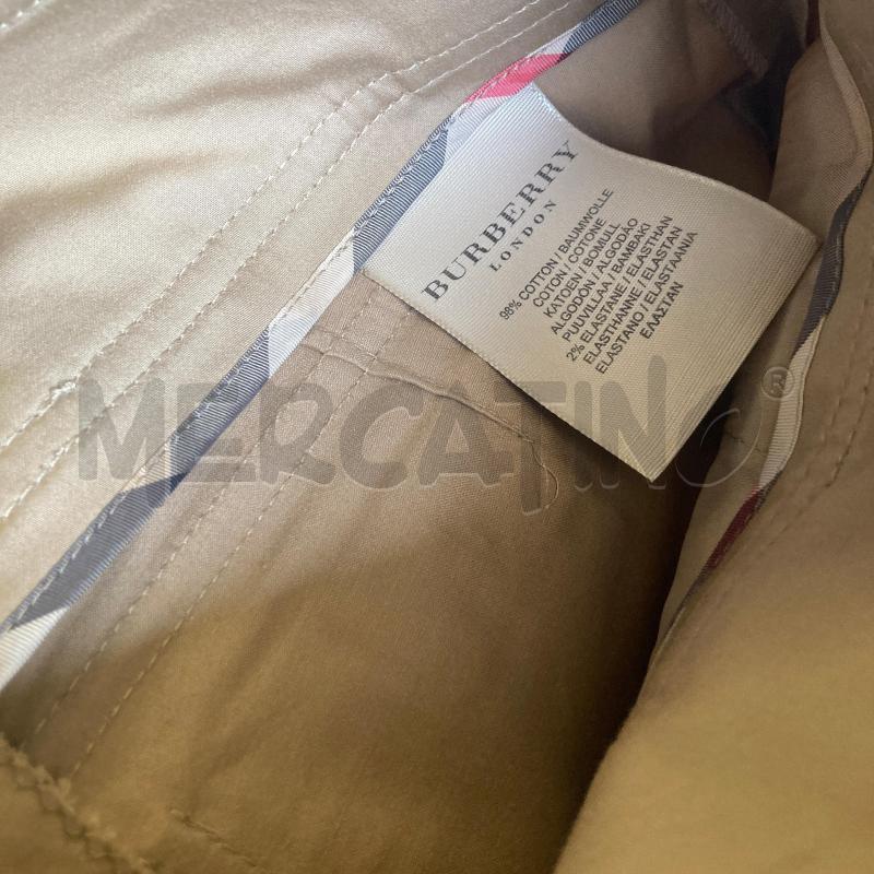 PINOCCHIETTO DONNA BEIGE BURBERRY LONDON CARGO  | Mercatino dell'Usato Carmagnola 5