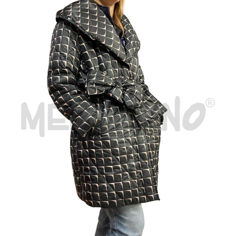PIUMINO DONNA LE COUER TWINSET NERO BG CAPP CINTURA  | Mercatino dell'Usato Carmagnola 1