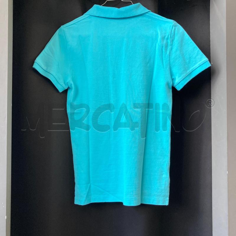 POLO DONNA AZZURRA POLO RALPH LAUREN STEMMA ROSA  | Mercatino dell'Usato Carmagnola 2
