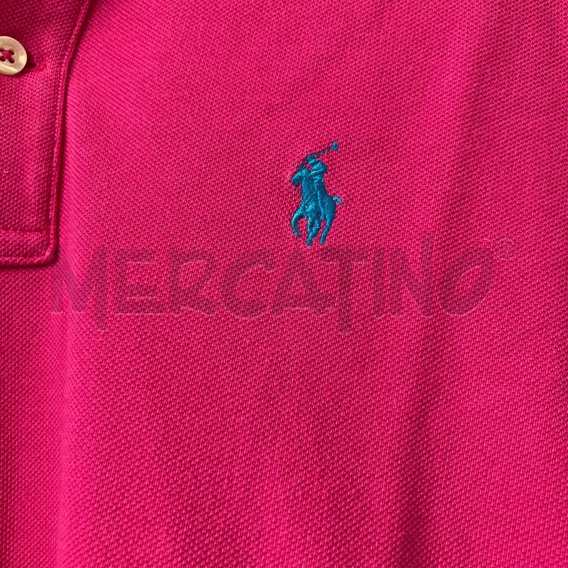 POLO DONNA FUXIA RALPH LAUREN STEMMA AZ  | Mercatino dell'Usato Carmagnola 2